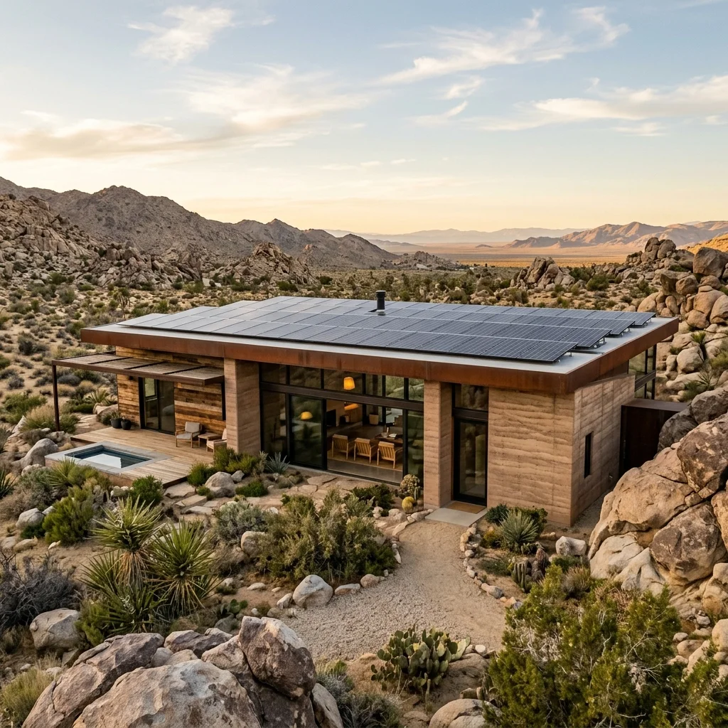 Modernist Desert Retreat